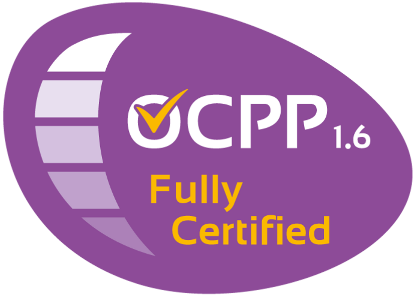 OCPP 1.6 fully certified